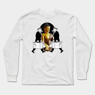 Asia here I come! Faith in Buddha and have a good trip! Long Sleeve T-Shirt